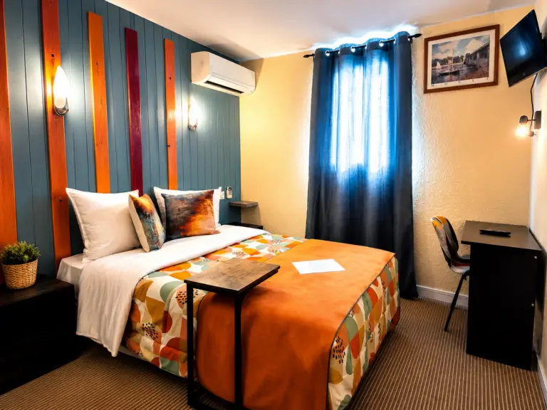 Chambre Single – Hôtel L’Étoile Aéroport A61 Carcassonne
